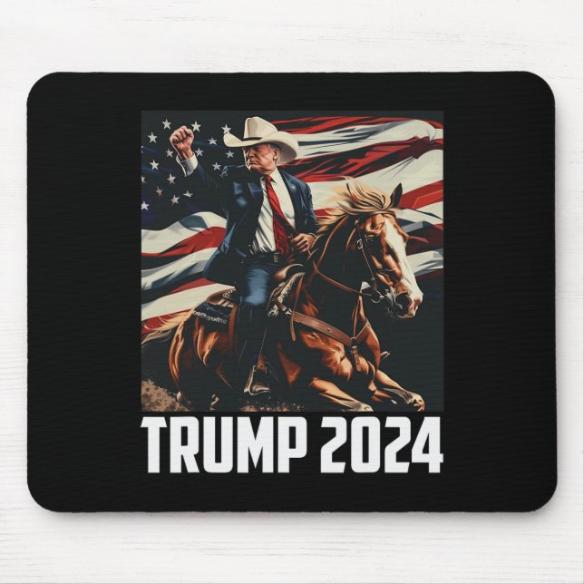 2024 4. Juli Patriotic America Independence Da Mousepad (Vorne)