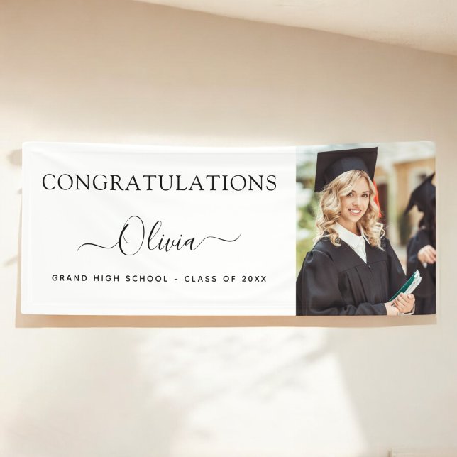 2024 Abschluss Black Gold High School Uni Banner (Von Creator hochgeladen)