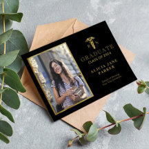 2024 Abschluss der Kindergärtnerei Gold elegantes 