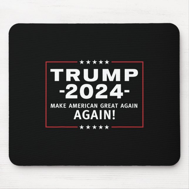 2024 Amerika wieder groß machen Magaa Mousepad (Vorne)