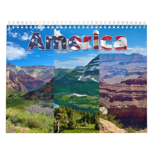 2024 Amerikanische Nationalparks Kalender (Titelbild)