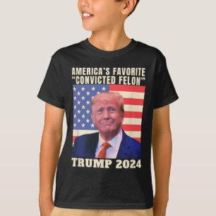2024 Amerikas Lieblingsgestresster Felon American T-Shirt