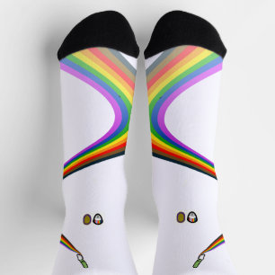 2024 AOSA AWS Special Edition Pride Socks Socken