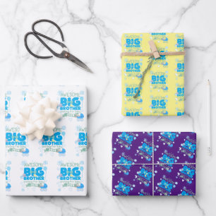 2024 Big Brother Gewartet für New Baby Geschenkpapier Set