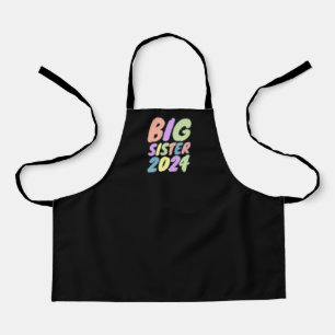 2024 Big Sister Girly Dots Schürze
