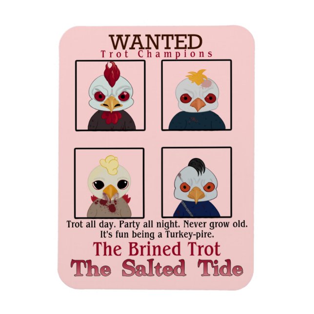 2024 Brined Trot Champion Magnet (Vertikal)