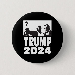 2024 Bulletproof Teflon Don Kundgebung Shooting Fi Button