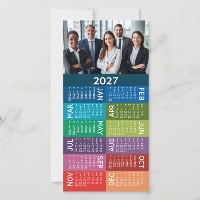 2024 Calendar 1 Feiertagskarte (Vorderseite)