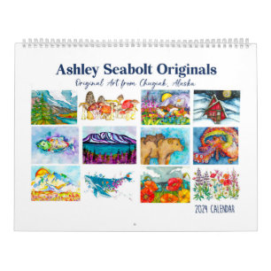 2024 Calendar Ashley Seabolt Originals Kalender