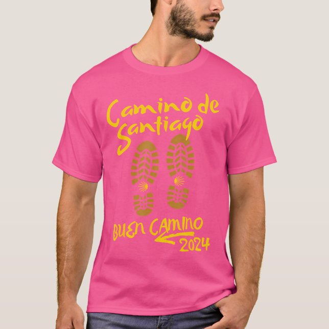 2024 Camino De Santiago Buen Camino Keepake T-Shirt (Vorderseite)