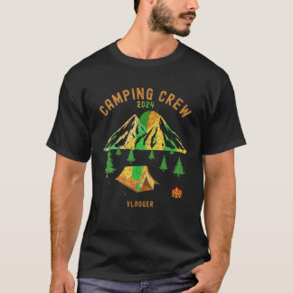 2024 Camping Trip Titel Vlogger T Shirt