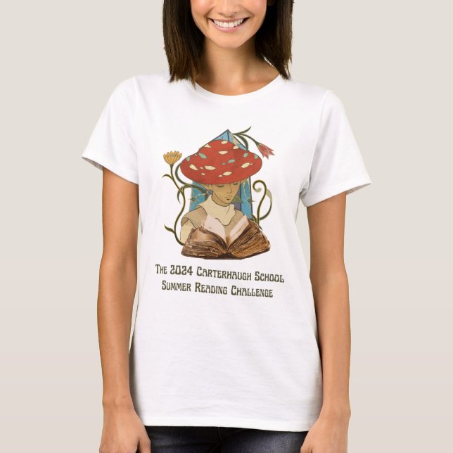 2024 Carterhaugh Summer Reading Challenge Shirt (Vorderseite)