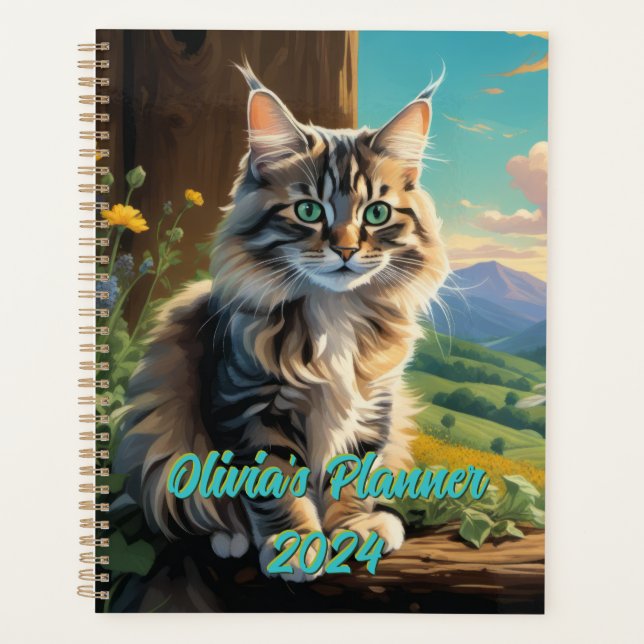 2024 Cat Planner von Gili Planer (Vorderseite)