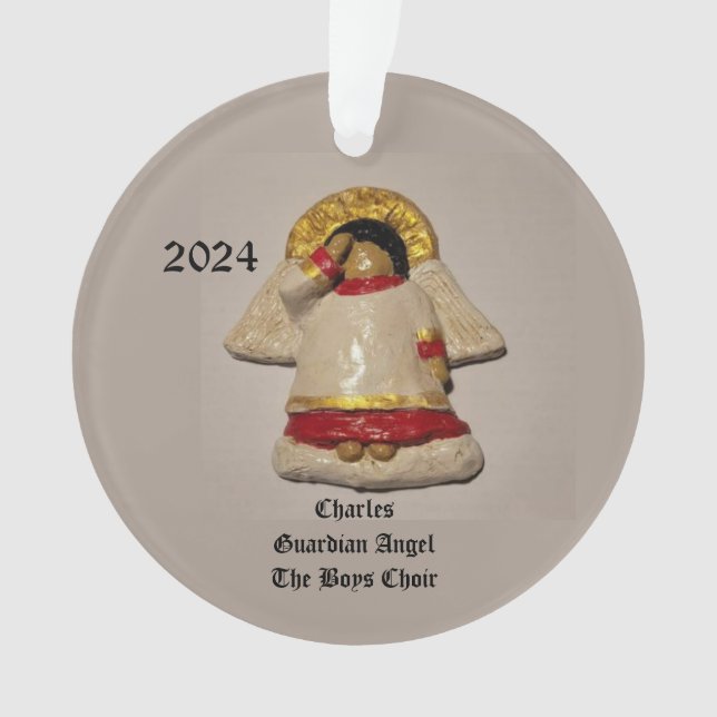 2024 CHARLES GUARDIAN ANGEL ORNAMENT (Vorderseite)