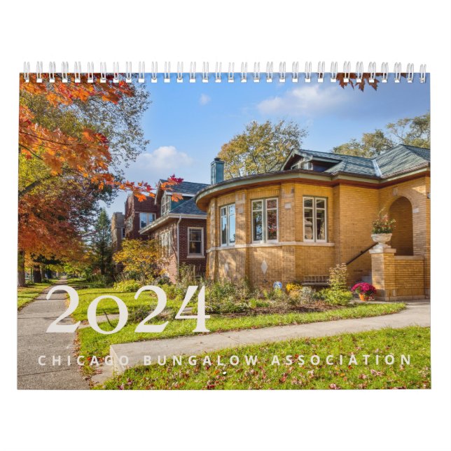 2024 Chicago Bungalow Association Kalender (Titelbild)