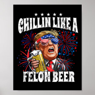 2024 Chillin wie ein Felonbier Poster