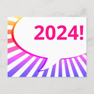 2024 Comic-Blase nach Karte