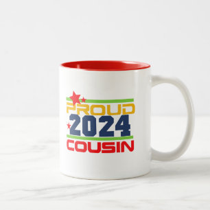 2024 Cousin-Tasse Zweifarbige Tasse