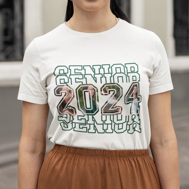 2024 Custom Foto Abschluss T-Shirt (Von Creator hochgeladen)