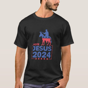 2024: Die Wahlen in den USA - die heilige Satire T-Shirt