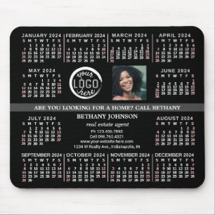 2024 Foto für kundenspezifische Firmenlogos Mousepad