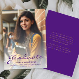 2024 Foto Lila Gold Abschluss Ankündigung