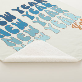 2024 Frohes neues Jahr Sherpadecke