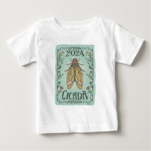 2024 Frühjahr Cicada Invasion Baby T-shirt
