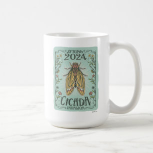 2024 Frühjahr Cicada Invasion Kaffeetasse