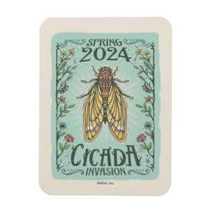 2024 Frühjahr Cicada Invasion Magnet