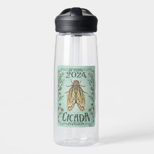 2024 Frühjahr Cicada Invasion Trinkflasche