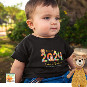 2024 geborenes Geschenk für personalisierte Kleink Baby Strampler