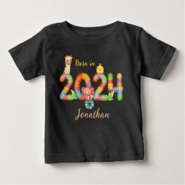 2024 geborenes Geschenk für personalisierte Kleink Baby T-shirt