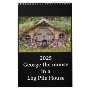 -2024- George the mouse - mouse village calendar Kalender