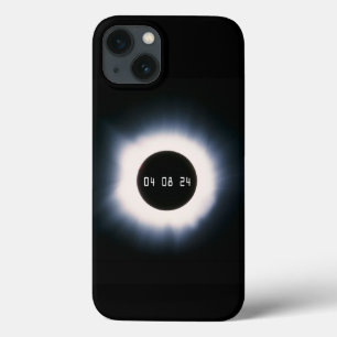2024 Gesamtsolarauskitzel in Schwarz und Weiß Case-Mate iPhone Hülle