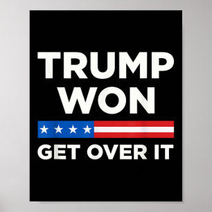 2024 gewinnt Trump den Sieg Donald Trumps 2024 Poster