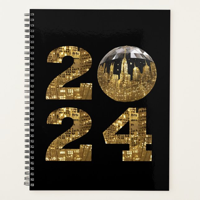 2024 Gold-Ball-NYC Gold- Planer (Vorderseite)