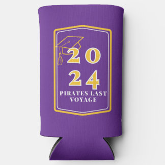 2024 Grad Koozie - Lila Selters Dosenkühler