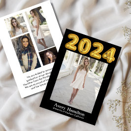 2024 Graduate Announcement Balloons 5 Fotos Einladung