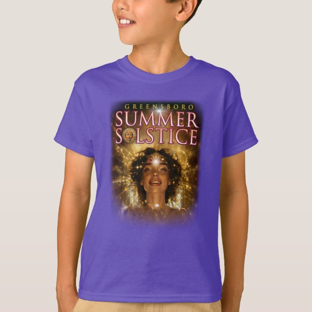 2024 Greensboro Summer Solstice Festival T-Shirt (Vorderseite)