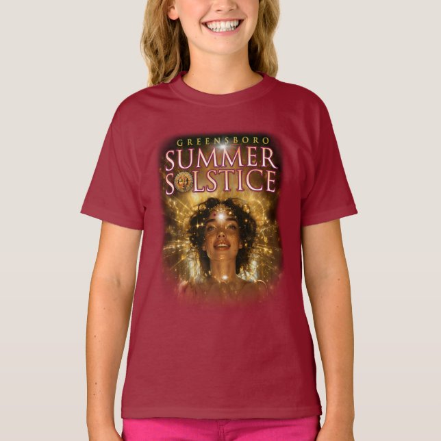 2024 Greensboro Summer Solstice Festival T-Shirt (Vorderseite)