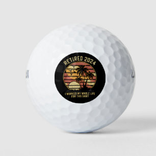 2024 habe ich mein ganzes Leben lang gedauert Golfball