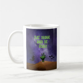2024 Halloween Coffee Cup Design Kaffeetasse
