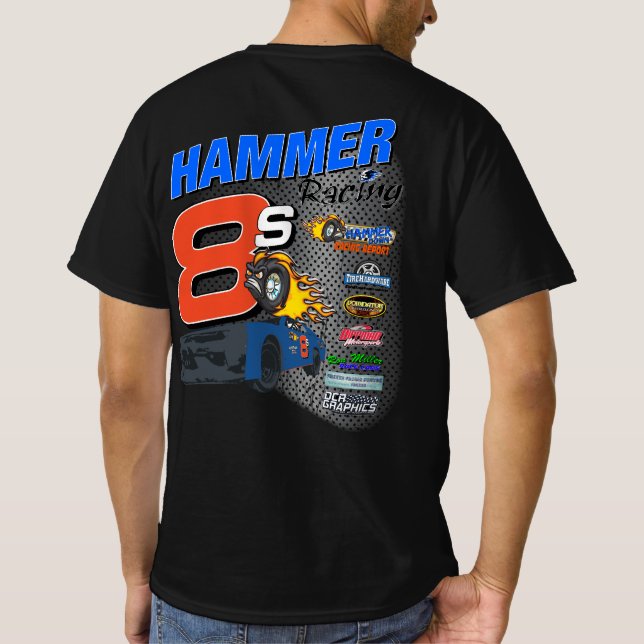 2024 Hammer Racing Basic Tee Shirt (Rückseite)