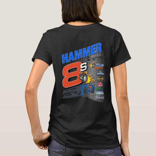 2024 Hammer Racing Womens Tee Shirt (Rückseite)