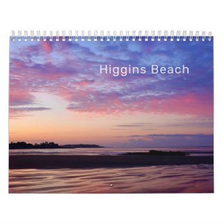 2024 Higgins Beach Maine Ocean Foto Calendar Kalender