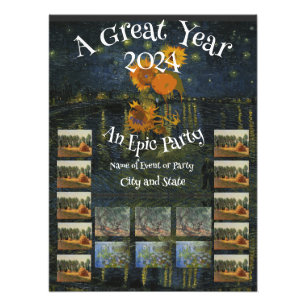 2024 Hochzeitsfeier Probe Abendessen Empfang Fotodruck