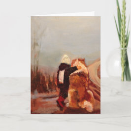2024 Holiday Card "Best Friends Forever" 12x18 Feiertagskarte