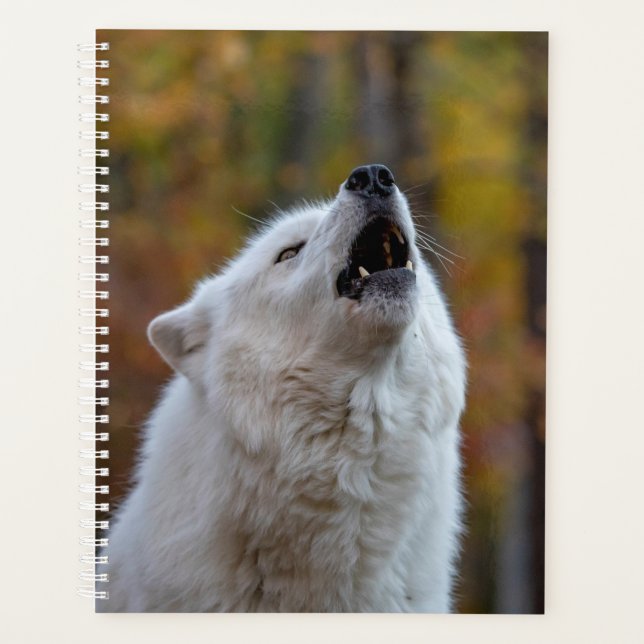 2024 Howling Wolf Planner Planer (Vorderseite)