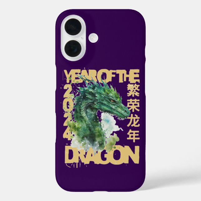2024 JAHR DER DRAGON China neues Jahr Geschenk Ide Case-Mate iPhone Hülle (Rückseite)